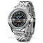 WEIDE 2016 New Military Quartz Watch Stainless Steel Back Watches Men Luxury Brand Water Resistant LED Watch Clock WH904