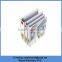 mini 6 ring binder, metal loose ring binder