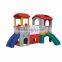 LLDPE Plastic Type and Plastic Frame Material Kids Plastic Playhouse With Slide