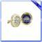 High quality promotion gold cufflink for men