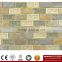 Imark Yellow Rust Marble Mix Crackle Glazed ceramic Mosaic Subway Tile For Kitchen Backsplash Tile / Bathroom tile