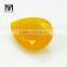 New Arrival Faceted Pear Cut 10 x 14 Loose Stone Yellow Agate