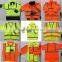 Factory price High Visibility 100% Polyester Reflective Safety Jacket