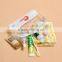 transparent waterproof pvc cosmetic bag clear zipper transparent pvc cosmetic bag with zipper