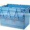 attached plastic storage container boxes/stackable lid container