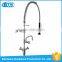 OEM&ODM accept brushed treatment stainless steel 304 long neck kitchen water tap sink faucet