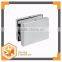 GL-02R double lock single turn knob sliding glass door security locks clamp , square frameless glass door door lock