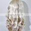 Synthetic Long Brown and Blond Mixed Color Body Wave Wig for Girl Anime Cos Wig N259