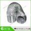 Fire Resistant Insulated Aluminum Foil Flexible Air Ventilation Duct / Flexible Heat Resistant Duct Hose