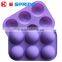 Silicone Muffin Pan Jelly Cupcake Candy Mold Tray Chocolate Mold 6 Round Shape