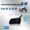 2016 New Chinese bluetooth headset driver two way radio used walkie talkie bluetooth helmet for vnetphone-v4
