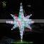 Flashing star light led star sculpture for party decoration