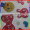 bowknot and animal glitter powder leaves stickers