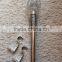 Extendable Telescopic Curtain Rod, Finials & Brackets
