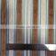 100% Polyester curtain fabric,stripe velvet fabric
