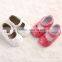 handmade custom colorful wholesale shoes girls with pu baby shoe