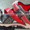 X17024 2016 Wholesale Latest Design New Lady and Men's pu + Lace Sandals