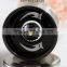 Salt and Pepper Shakers - Salt & Pepper Grinder Set - Spice Mill - Glass Body Brushed Stainless Steel