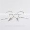 Simple Design Silver Chain Earring Long Hanging Earrings Diamond Earring