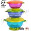 Baby Infant Bowl Stay Put Suction Bowl With Seal-Easy Lids
