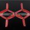 high speed Prop drones X4040 CW CCW 4x4 inch 3 blade plastic aircraft / quadcopter / helicopter / propeller fan