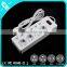 2016 new electric socket surge protector retractable smart 6 usb power strip