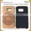 For iphone 7 flower pattern wood back cover made in china, for samsung s7 wooden phone cases