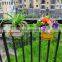 XY1101 Metal hanging flower pot balcony tub Pot Hook Hanging Buckets window box wall hanging planter