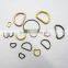 Metal Factory Round Ring, Rose Gold Metal Ring, Cheap Metal Ring