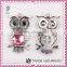 Custom jewelry wholesale charms, owl shaped custom design charms wholesale