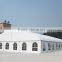 Latest Design White 18m Big Curve Marquee Dome Tent with Aluminum Frame for Events