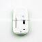 Green frog super thin wireless mouse with logo printed