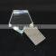 gadgets crystal glass usb key flash drive 128mb gift small flash drive