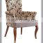 iron good quality high back hotel dining chair