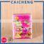 Children handmade small cube shaped paper snack box