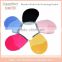 2016 new arrival girl use sonic facial cleansing brush blackhead remover exfoliating brush