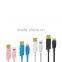 Genuine IOS9.3 MFI USB Cable for iPhone 6S Plus iPad iPod Nylon Wooven 120cm 2.4A High Speed Charge Data Sync ROCK for iPhone SE
