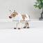 Cute Mini Calf Figurine Cow Horn Decoration