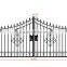 New design gateway wrought iron gate