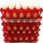 PLASTIC RED EGG TRAY- LARGE FOR 30 EGGS