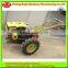 Weifang two wheel tractor low price for sale,farm hand tractor 12Hp diesel engine with lawn mower implement