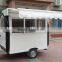 mobile hand push food cart price for sale