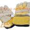 Vinyl Leather Winter Gloves