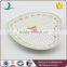 Decal Ceramic light weight wedding heated dinner plates