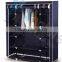 folding fabric Wardrobe, portable wardrobe for bedroom,canvan wardrobe