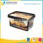 250g Cream Rolls Tubs with Lids,Food Grade Plastic Container Packaging Manufacturer