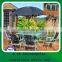 8 piece garden Rectangular patio furniture with 6 folding Chairs & 1table & Parasol