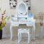 K/D Dresser/White Dresser With Mirror / Bedroom Furniture
