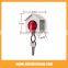 Plastic House Shaped Keychain