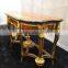 BISINI Gold Foil Carving Table Console